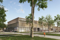 Construction du groupe scolaire Victor Hugo pour la Ville de Schiltigheim