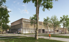 Construction du groupe scolaire Victor Hugo pour la Ville de Schiltigheim